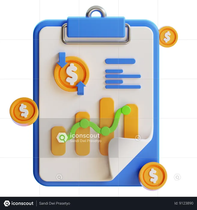 Business Analysis  3D Icon