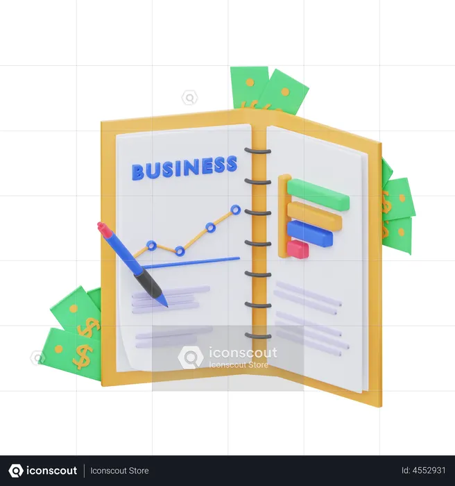 Business Analysis  3D Illustration