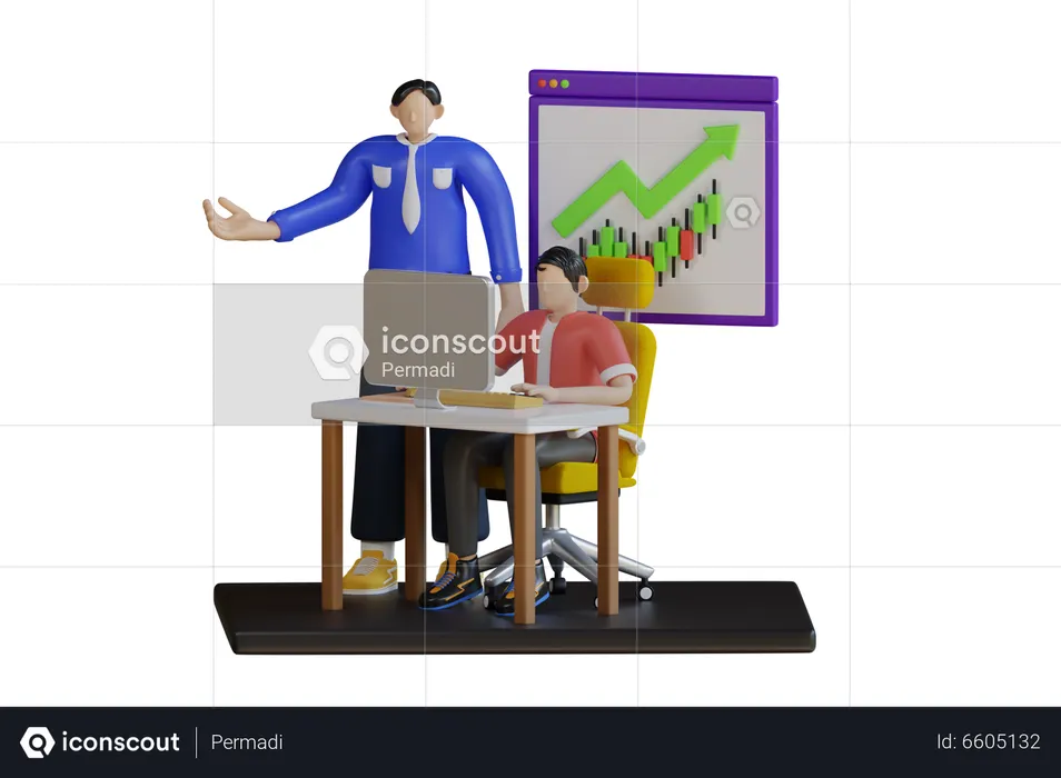Business Analysis  3D Icon
