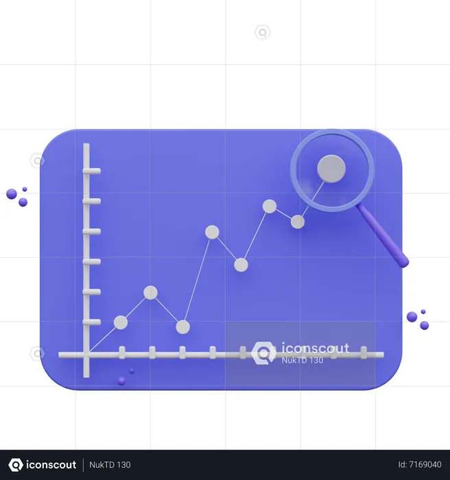 Business Analysis chart  3D Icon