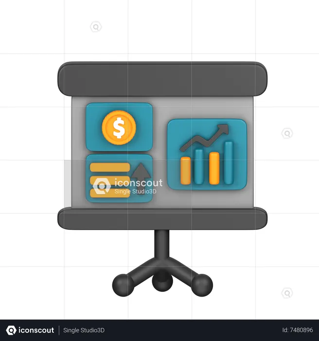 Business Analytics  3D Icon