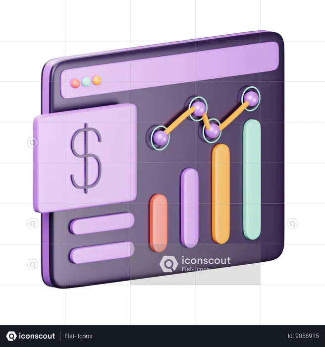 Business Analytics  3D Icon