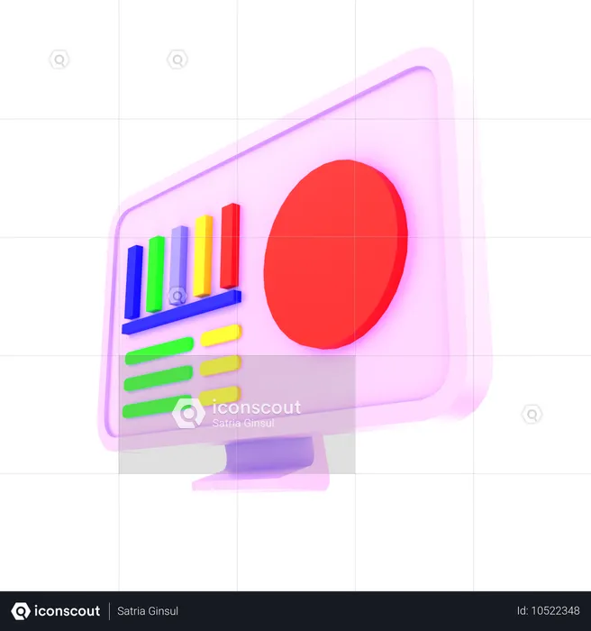 Business analytics  3D Icon