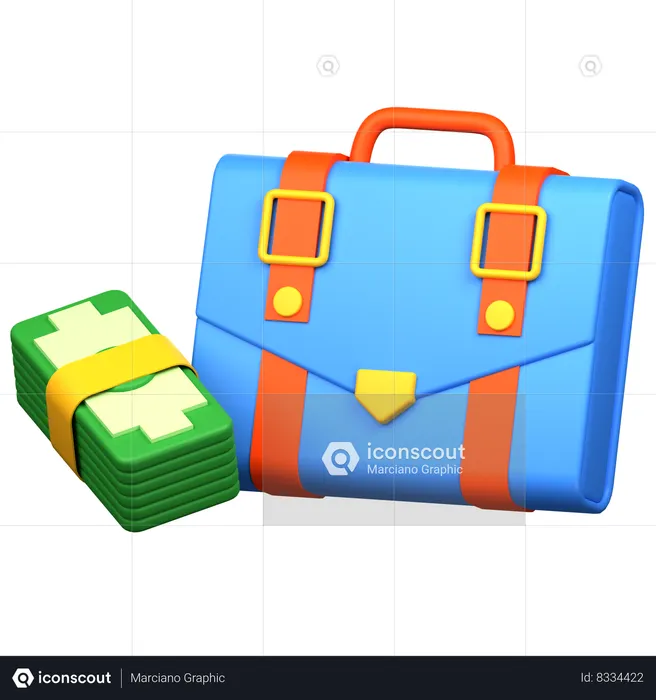 Business Bag  3D Icon