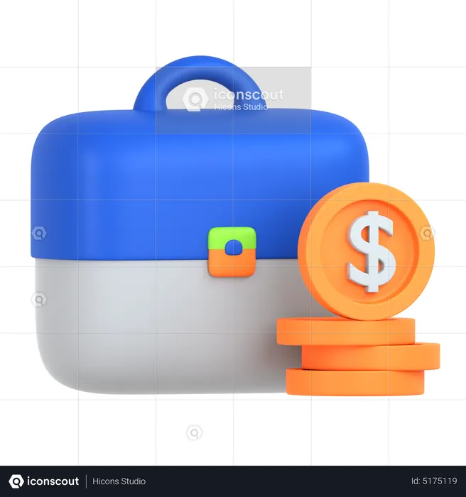 Business Bag  3D Icon