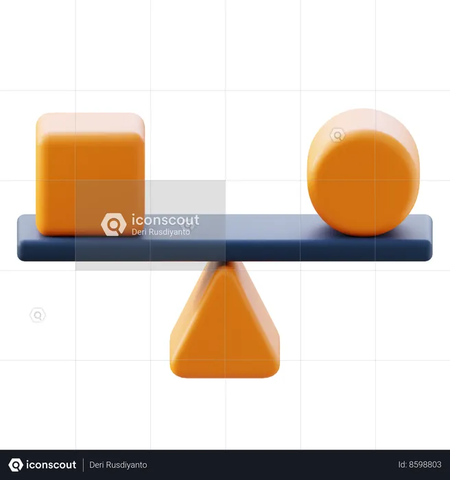 Business Balance  3D Icon