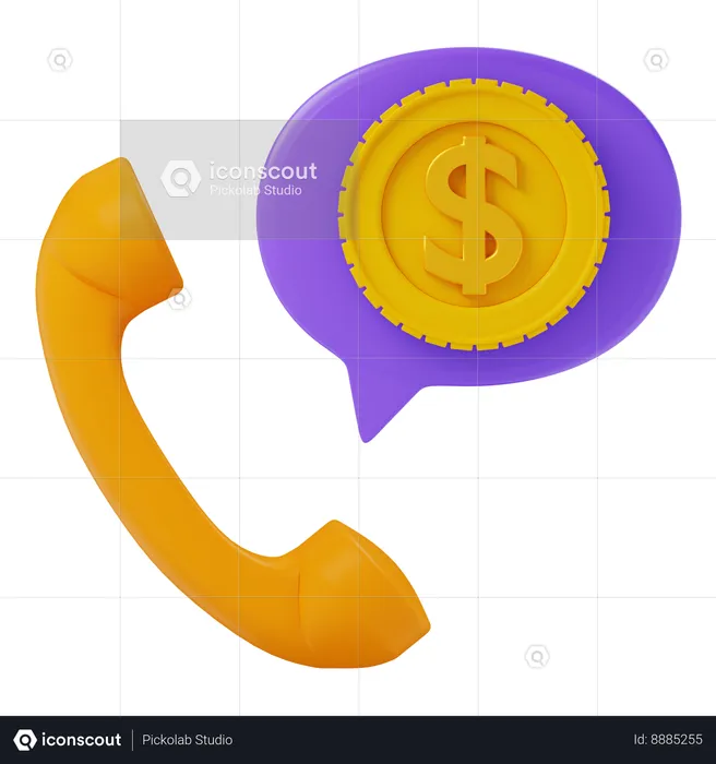 Business Call  3D Icon