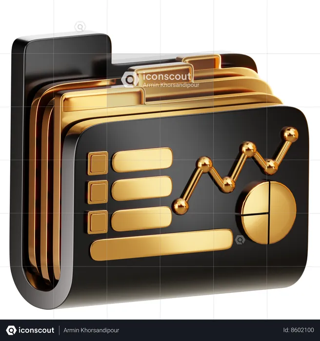 Business Chart  3D Icon