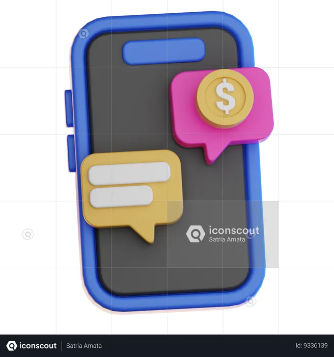 Business Chat  3D Icon