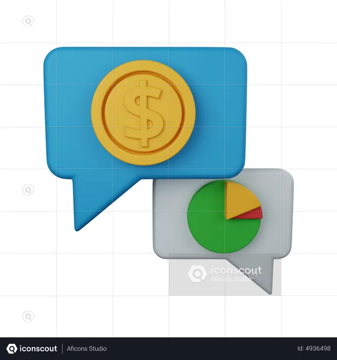 Business chat  3D Icon