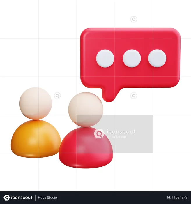 Business Consultation  3D Icon