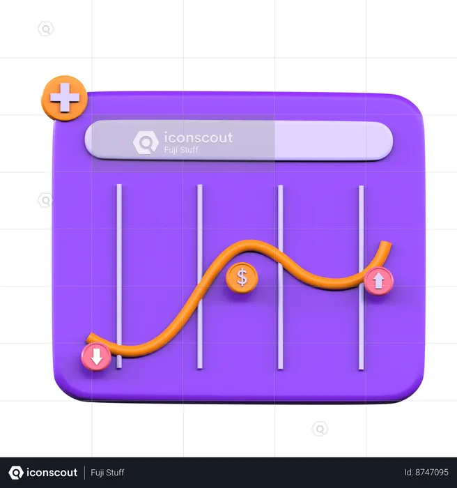 Business Data  3D Icon