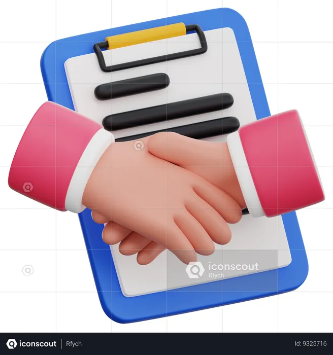 Business Deal  3D Icon