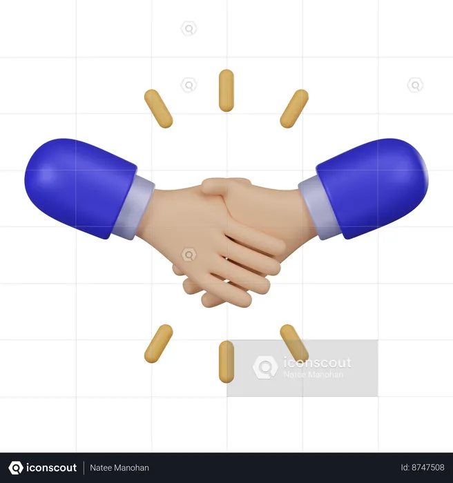 Business Deal  3D Icon