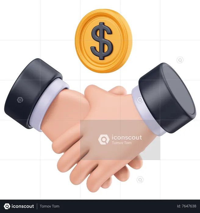 Business Deal  3D Icon
