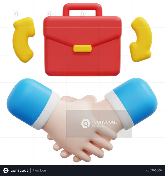 Business Deal  3D Icon