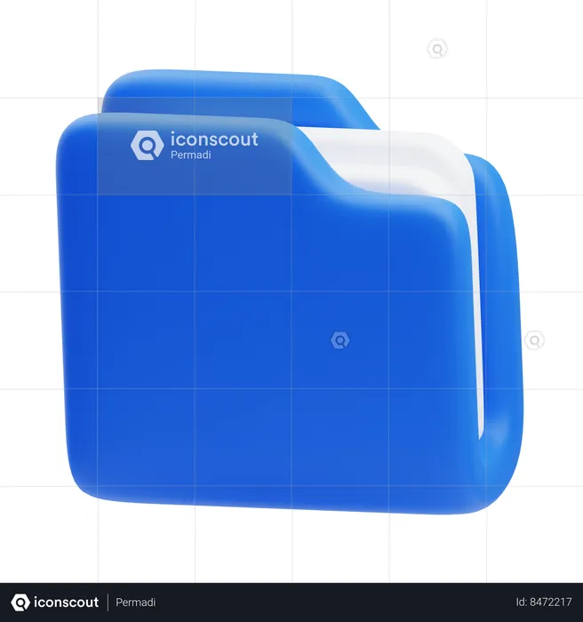 Business Folder  3D Icon