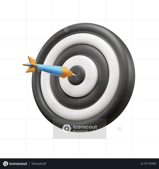 Business Goal  3D Icon