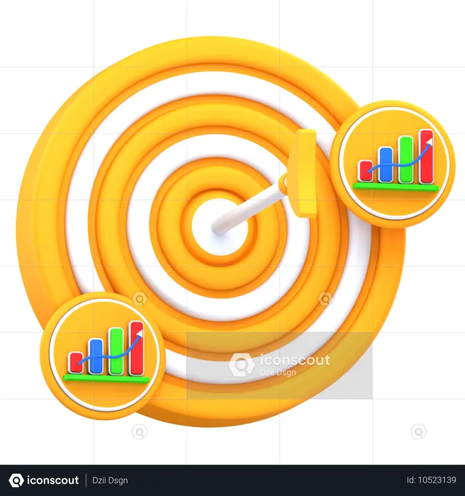 Business Goal  3D Icon