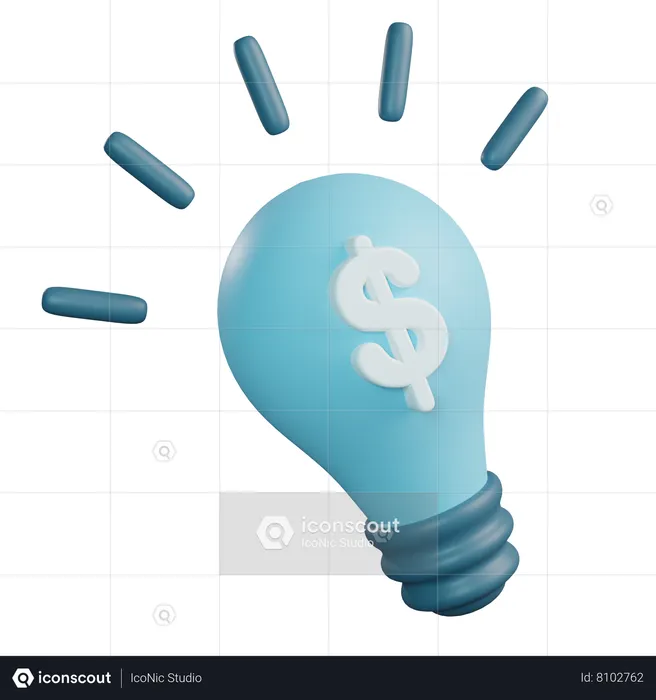 Business Idea  3D Icon