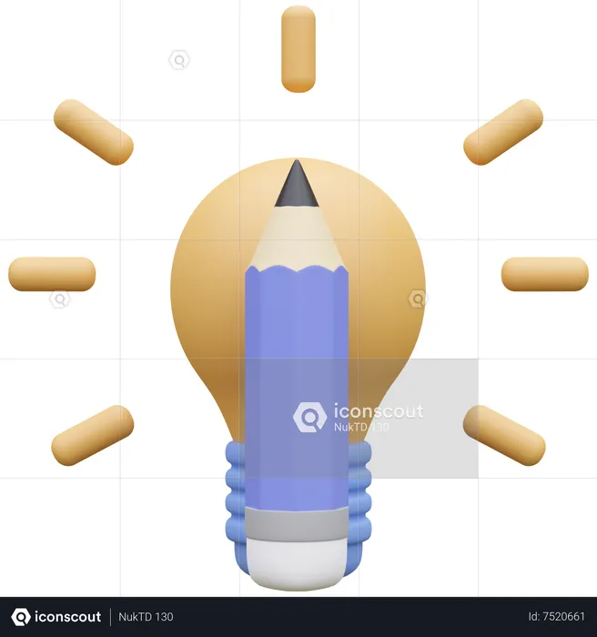 Business Idea  3D Icon