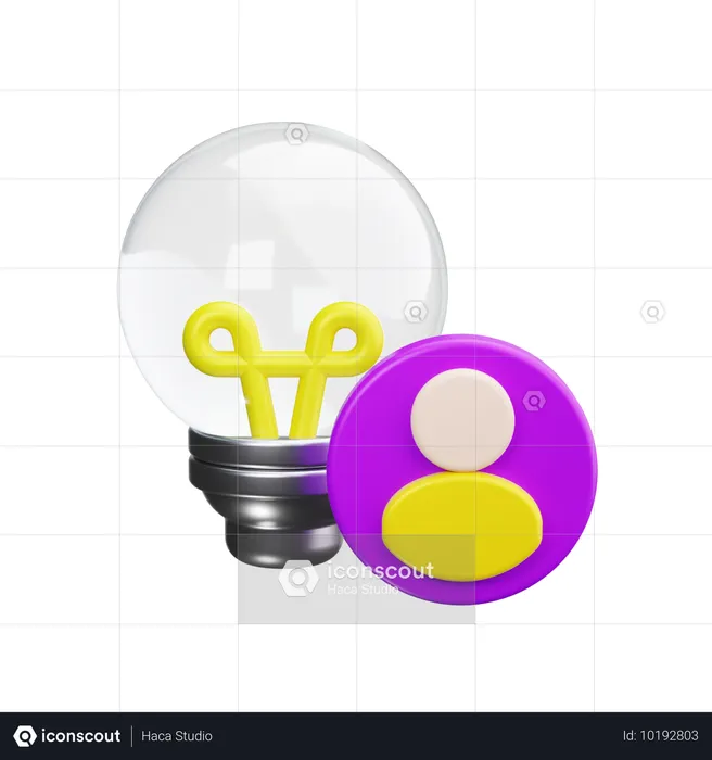 Business Idea  3D Icon