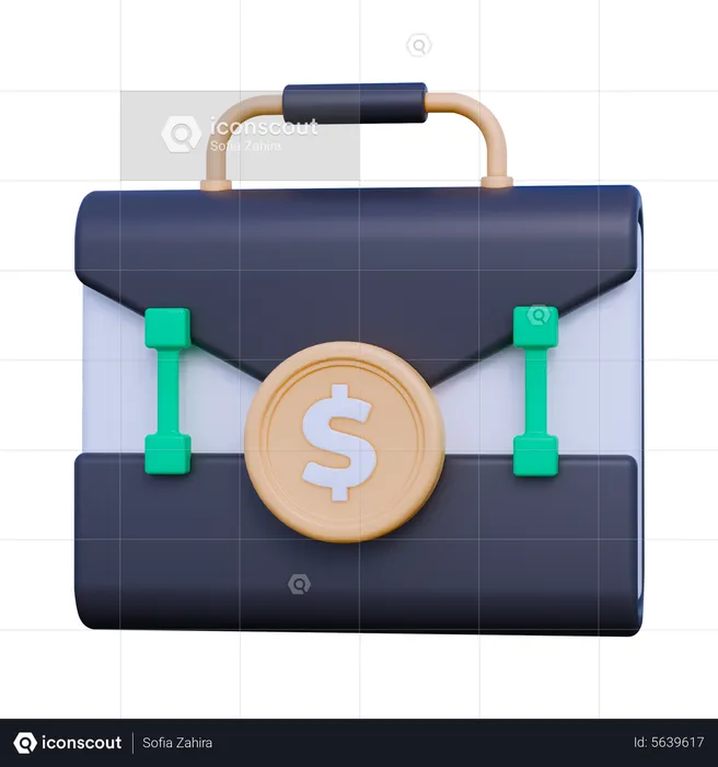 Business Income  3D Icon