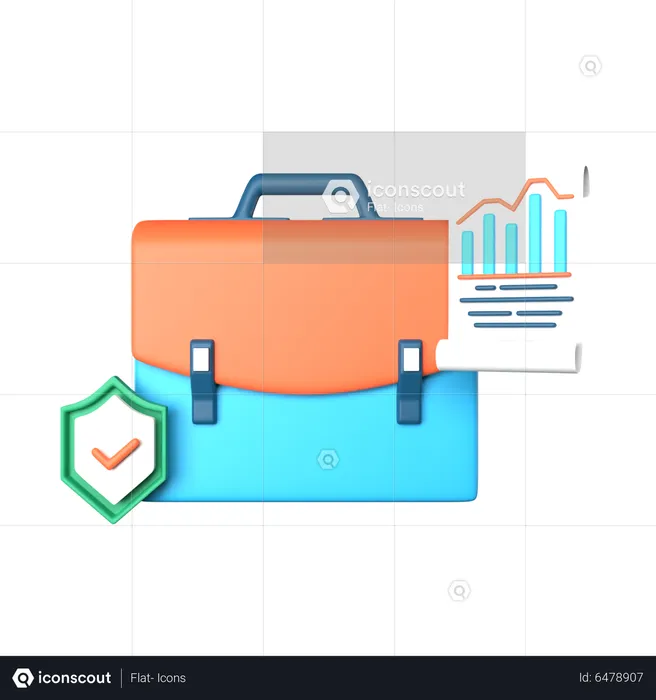 Business Insurance  3D Icon