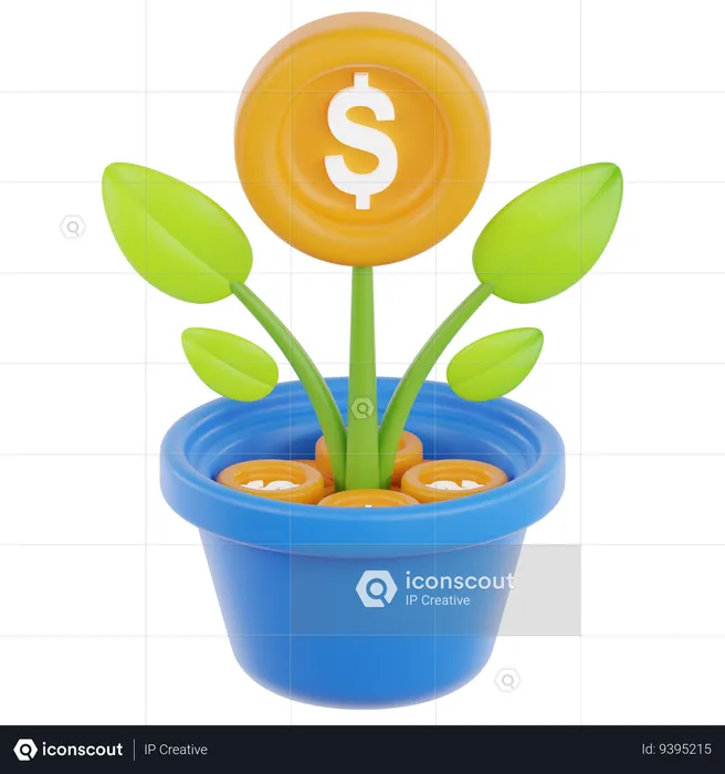 Business Investment  3D Icon