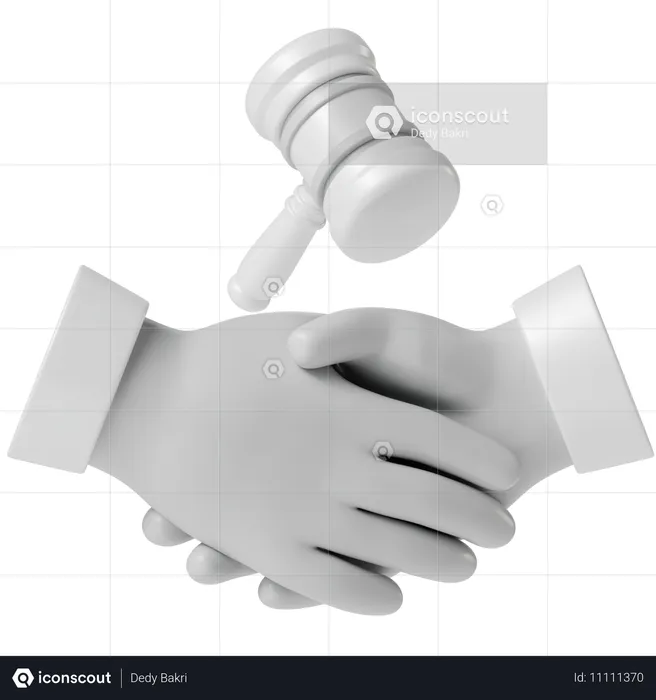 Business Law  3D Icon