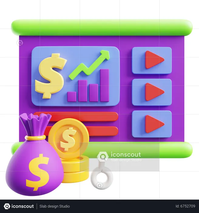 Business Lecture  3D Icon
