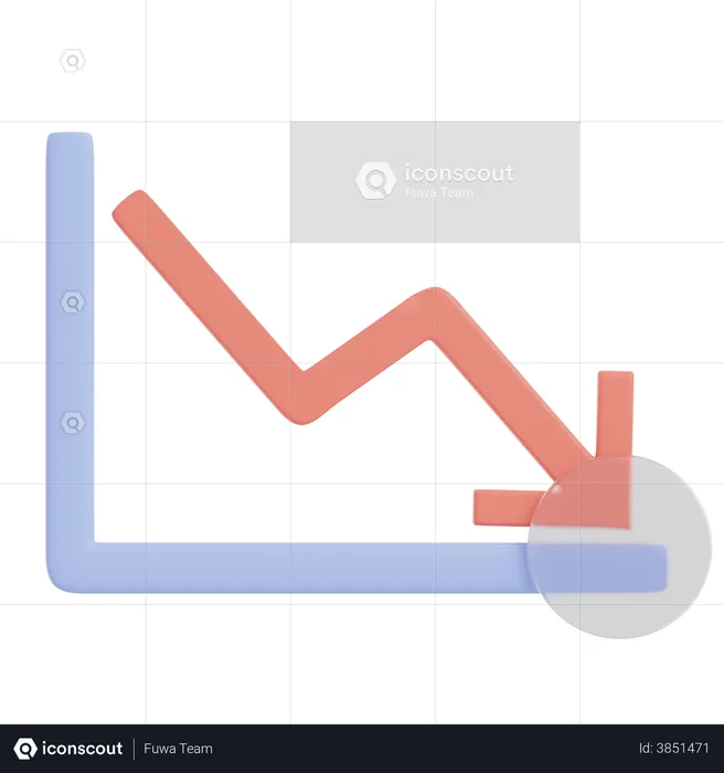 Business Loss  3D Illustration