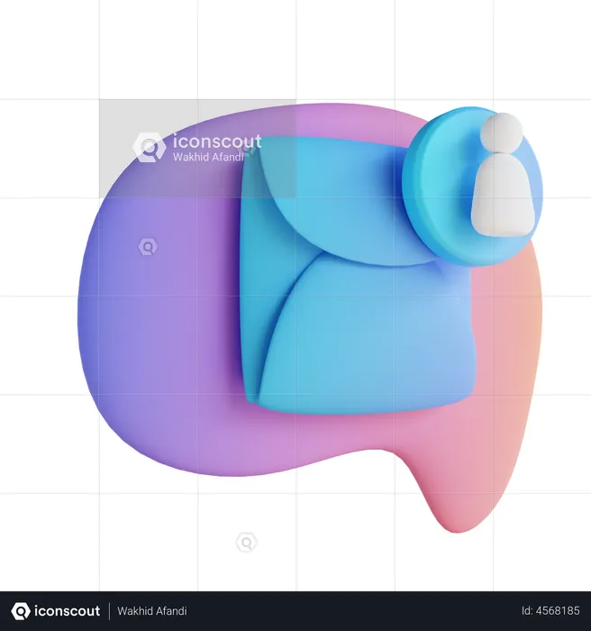 Business Mail  3D Illustration