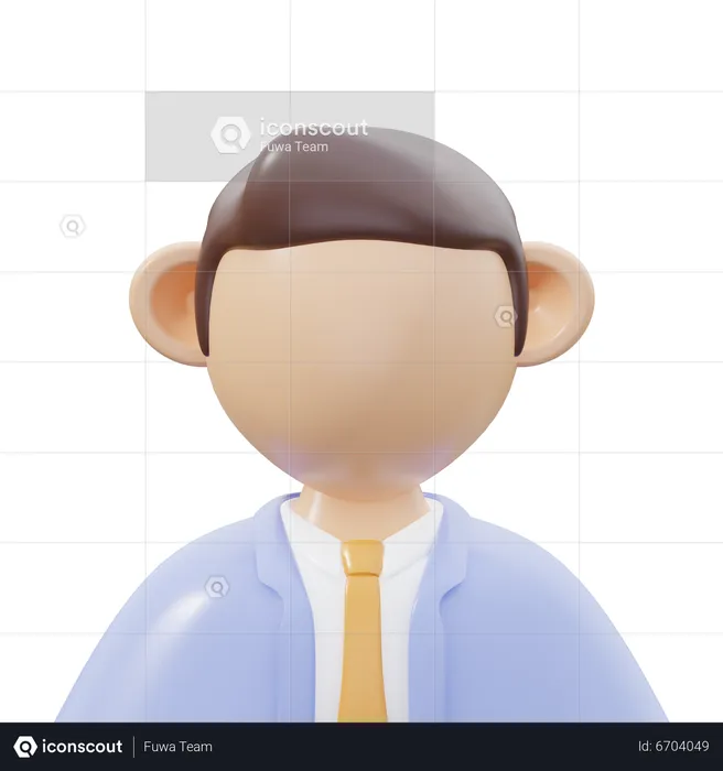 Business Man  3D Icon