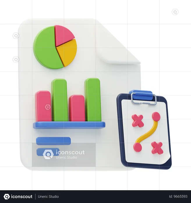 Business Plan  3D Icon