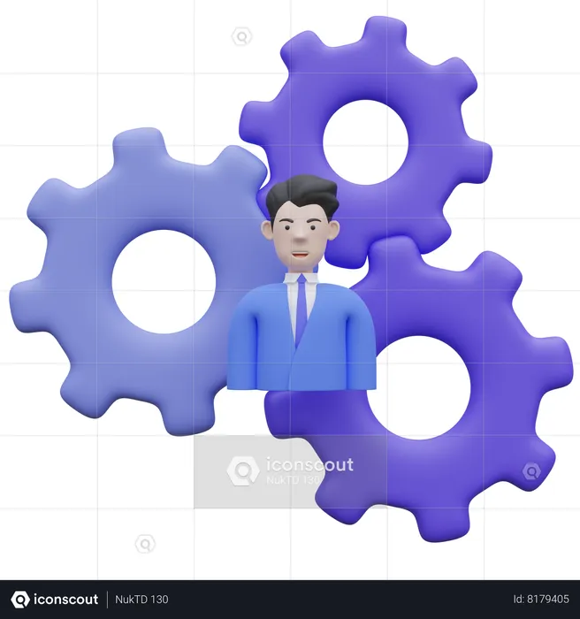 Business planning  3D Icon