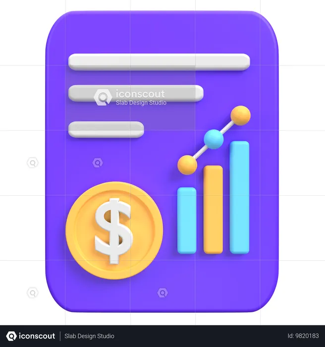 Business Profit  3D Icon