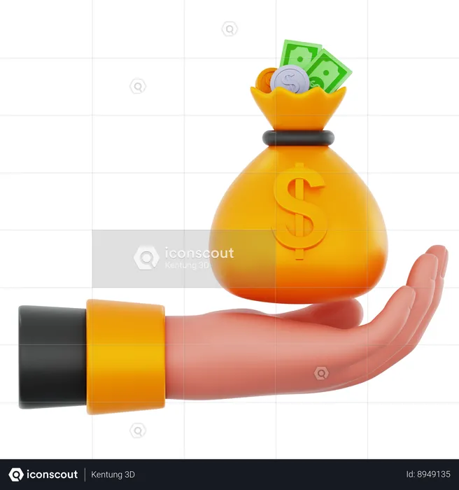 Business Profit  3D Icon