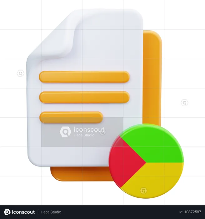 Business Report  3D Icon