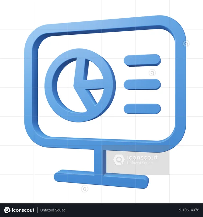 Business Report  3D Icon