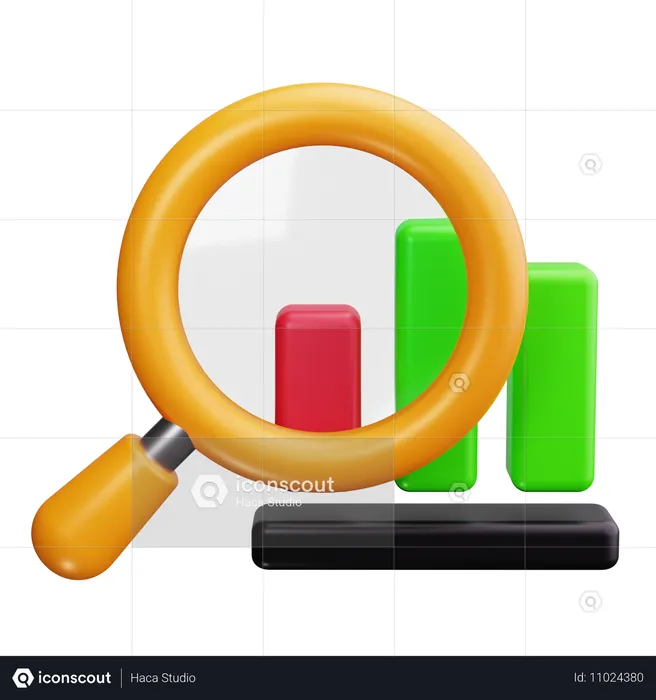 Business Research  3D Icon