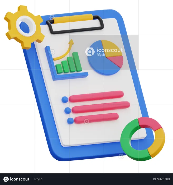 Business Statistic  3D Icon