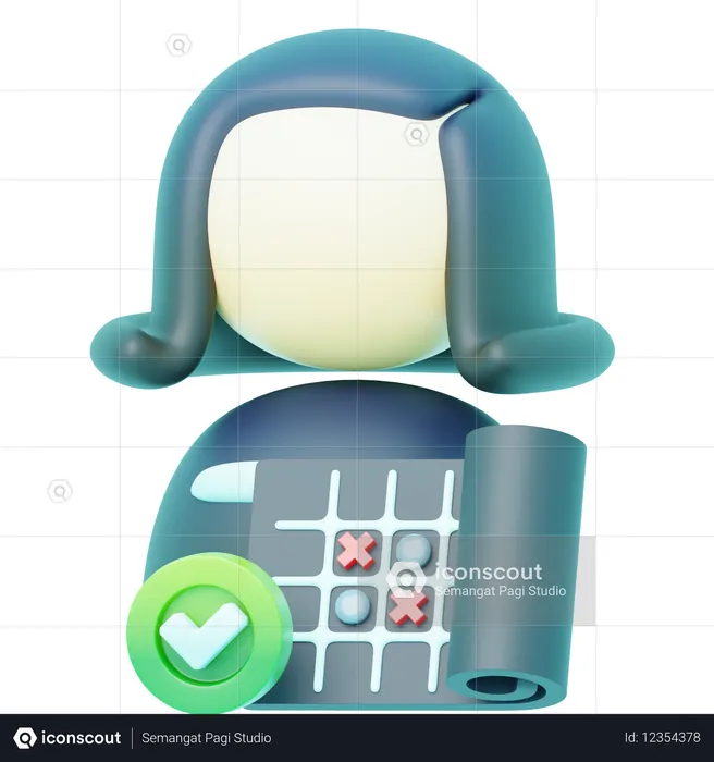 Business Strategist  3D Icon