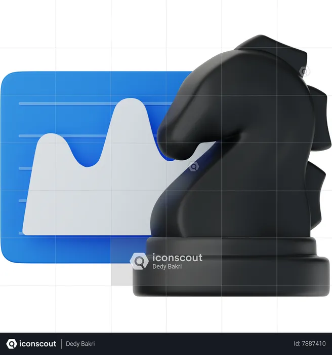 Business Strategy  3D Icon