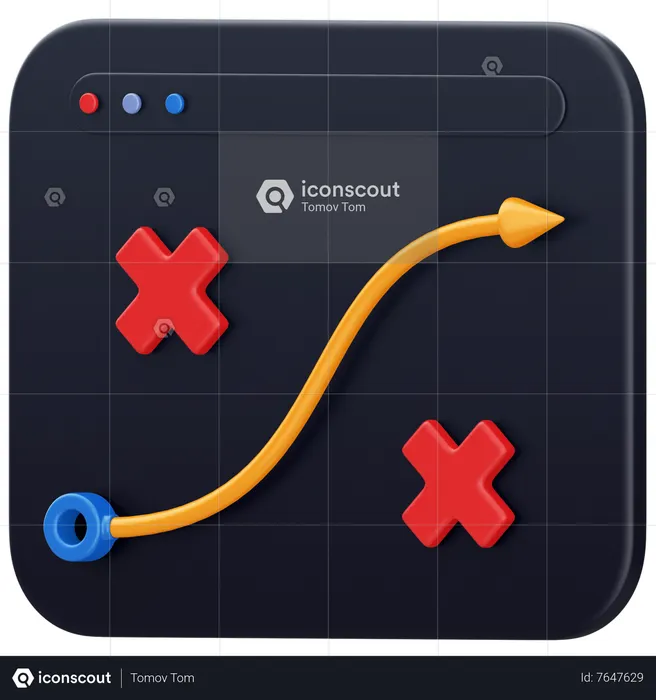 Business Strategy  3D Icon