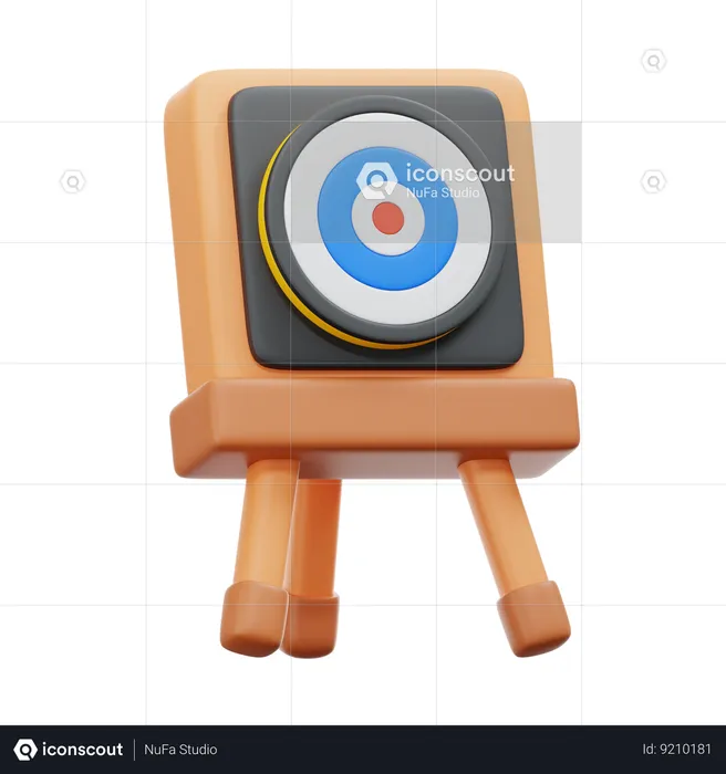 Business Target  3D Icon