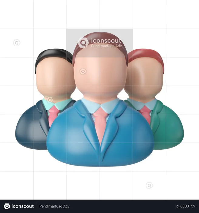 Business Team  3D Icon