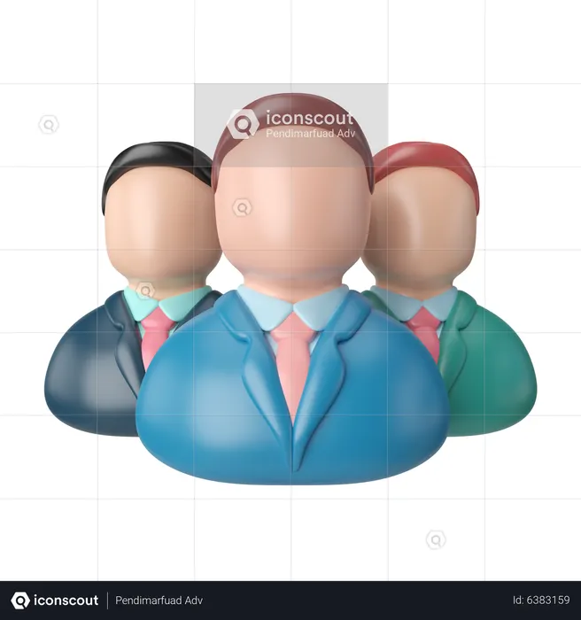 Business Team  3D Icon