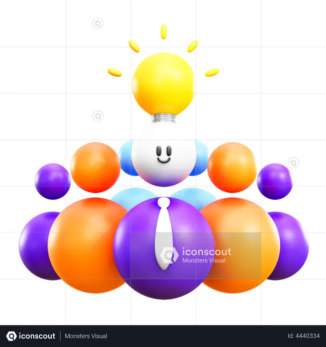Business Team  3D Illustration