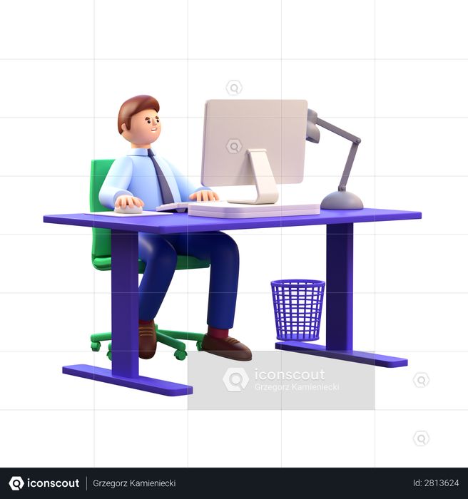 Premium Businessman 3d Illustration Download In Png Obj Or Blend Format